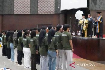 Menteri Lingkungan Hidup kukuhkan Mahasiswa Penggerak Pilah Sampah di ULM