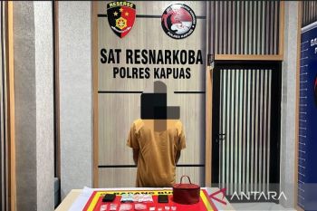Polisi ringkus seorang petani edar sabu di Kapuas