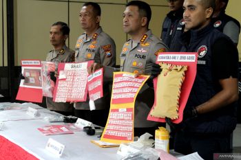 Ungkap kasus narkoba di Polresta Sidoarjo