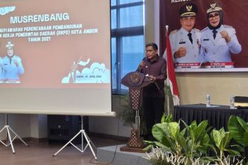 Pemkot Ambon seleksi program prioritas berdampak untuk RKPD 2027