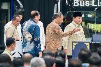 Presiden Prabowo puji Pemprov Jateng memesan puluhan bus listrik