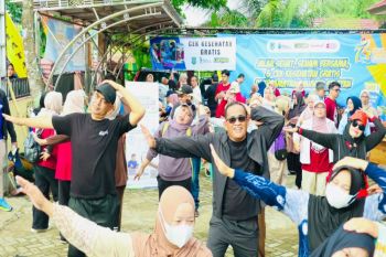 Bupati HSU meriahkan Jalan Sehat di Amuntai Selatan