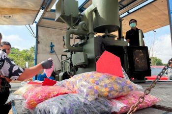 Polda Kepri musnahkan sabu, ekstasi, hingga etomidate dari 24 kasus