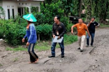 Kantor Pertanahan Pasaman periksa tanah aset Pemkab Pasaman di Ladang Rimbo Tigo Nagari