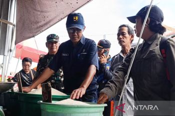 Satgas Pangan Kotim sidak pasar untuk jaga stabilitas harga