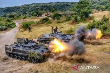 Prajurit Yontankfib 2 Mar pertajam kemampuan serangan