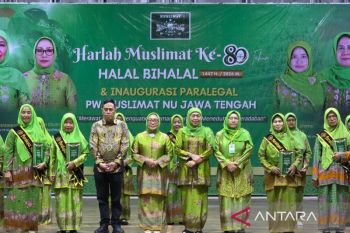 400 paralegal Muslimat NU Jateng dikukuhkan