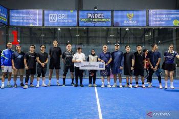 Baznas ajak masyarakat bersedekah untuk Sumatera lewat turnamen padel