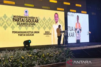 Bahlil tekankan soliditas partai di Musda Golkar Sulut