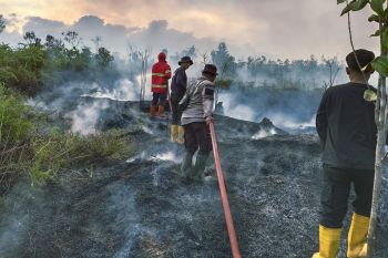 Battling wildfires on a remote and quiet frontier of Natuna