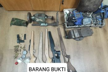 Polri tangkap Ki Bedil terkait penjualan senjata api ilegal