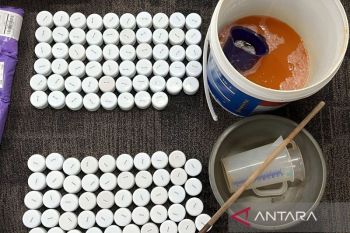 Polri ungkap kasus produksi dan peredaran kosmetik ilegal di Bogor