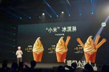Xiaomi luncurkan produk es krim dalam varian standar, pro, dan max