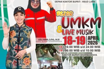 Pemkab Dharmasraya gelar car free day-pasar kuliner