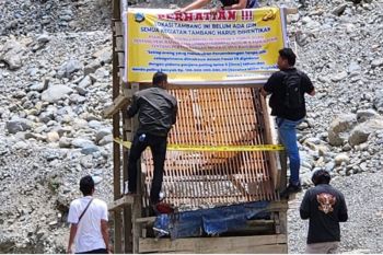 Polda Sulteng tertibkan aktivitas PETI di Parimo