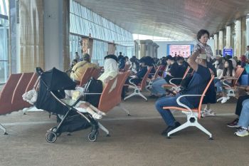 Penumpang Bandara Samarinda melonjak dampak penyesuaian di Bandara Sepinggan