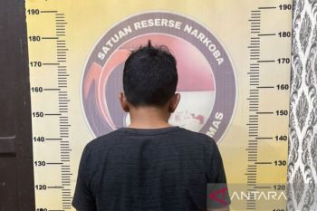 Pengedar narkoba di Gumas ditangkap saat panik lihat polisi