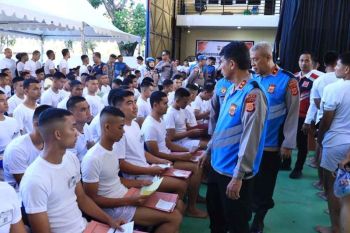 Kapolda Aceh pantau calon bintara Polri jalani pemeriksaan kesehatan