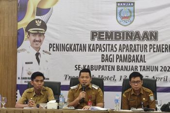 Pemkab Banjar tingkatkan kapasitas pambakal melalui pembinaan aparatur desa