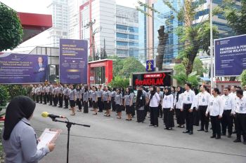 Kemenkum Sumut komitmen disiplin melalui apel pagi selaraskan standar profesional