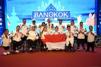 Indonesia wins 25 medals at Bangkok Para Powerlifting Championships