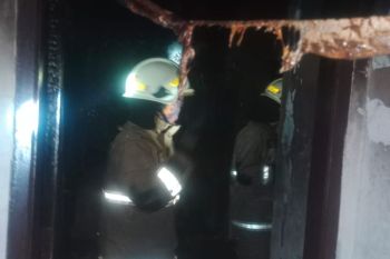 Rumah kontrakan di Kebon Jeruk Jakbar ludes dilahap kebakaran