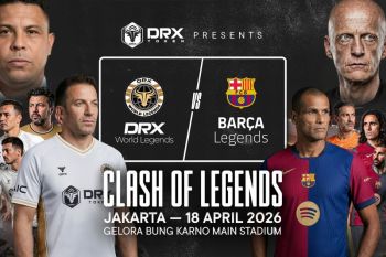 Clash of Legends dekatkan penggemar dan legenda sepak bola dunia