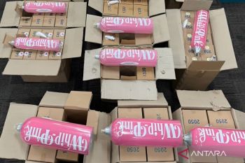 Bareskrim Polri bongkar keberadaan pabrik gas N2O "Whip Pink"
