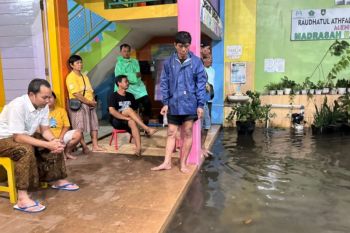 Banjir melanda sejumlah lokasi di Solo dan Sukoharjo