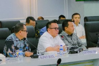 Bupati Morut minta bantuan Menteri Pertanian rampungkan irigasi Ula