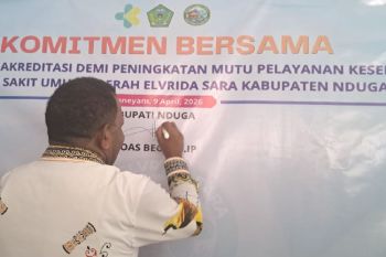 Bupati Nduga targetkan RSUD Elvrida Sara naik tipe C pada 2027
