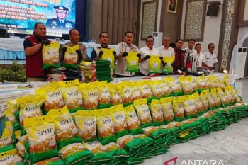 Terungkap! peredaran beras SPHP palsu di Probolinggo, ratusan sak disita polisi