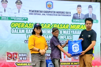 Pemkab Mura laksanakan Gerakan Pangan Murah bantu masyarakat di Dirung Sararong