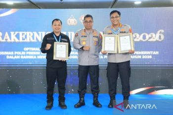 Humas Polda Babel raih tiga penghargaan pada Rakernis Humas Polri 2026