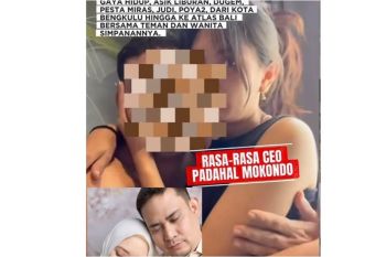 Cerita demi wanita idaman yng bukan istrinya, pria di Kepahiang gelapkan uang mertua