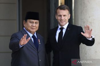 Presiden Prabowo bertemu Presiden Macron di Paris, bahas kerja sama strategis Indonesia-Prancis