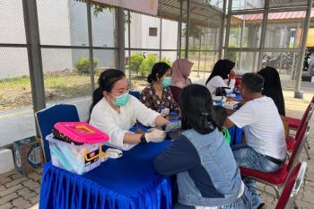 Rutan Batam gelar pemeriksaan kesehatan gratis bagi para pengunjung