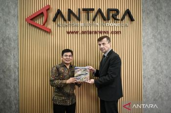 Dubes Rusia kunjungi ANTARA perkuat kerja sama informasi