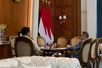 Prabowo terima laporan Dasco soal usulan DPR untuk pemerintah