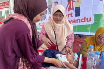Alfamart dan Darya-Varia perkuat pencegahan Stunting lewat Program Sahabat Posyandu di 28 kota
