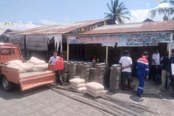 Pertamina Sulawesi salurkan bantuan pemulihan infrastruktur pasca gempa di Bitung