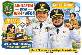 Bupati Bartim: Terapkan pola kerja fleksibel dan efisien saat WFH