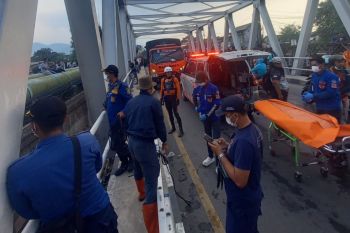 Geger, Tim Gabungan Evakuasi Kerangka Manusia di Jembatan Dayeuhkolot