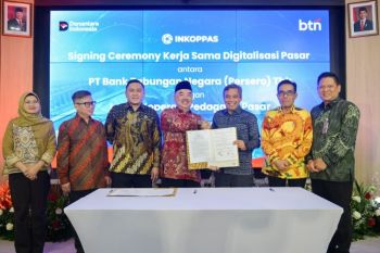 BTN sasar ekosistem koperasi pasar lewat kerja sama dengan Inkoppas