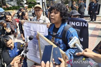 Pihak Andrie Yunus tak hadiri sidang perdana di Pengadilan Militer