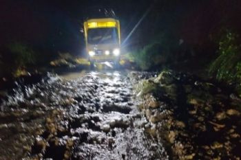 Pusdalops catat dua daerah di Sumut dilanda tanah longsor