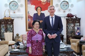Megawati Soekarnoputri terima Dubes Jerman bahas Timur Tengah dan KAA