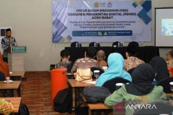 Pemkab Aceh Barat gelar diskusi susun perencanaan dokumen digital pemerintah