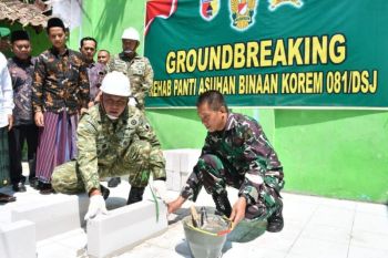 TNI renovasi panti asuhan di Ponorogo guna tingkatkan kelayakan hunian