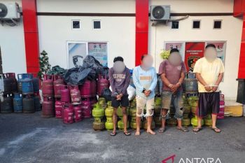 Polisi ungkap pengoplosan LPG subsidi di Bangka Tengah, empat orang diamankan